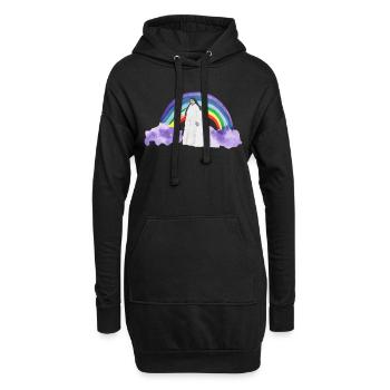 Princesse persane Zahra Khanom - Princesse iran - Sweat-shirt à capuche long Femme - noir - Devant