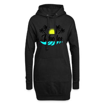 Rhodos - Hoodie-Kleid - Schwarz - Vorne
