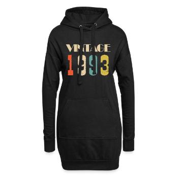 1954 Vintage Édition limitée Cadeau - Sweat-shirt à capuche long Femme - noir - Devant