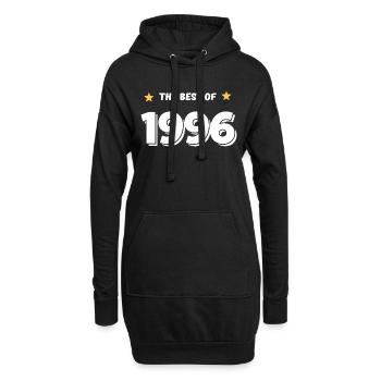 Das Beste von 1996 - Hoodie-Kleid - Schwarz - Vorne