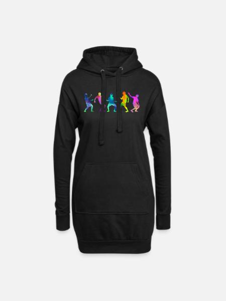 dancewear - Hoodie Dress - black