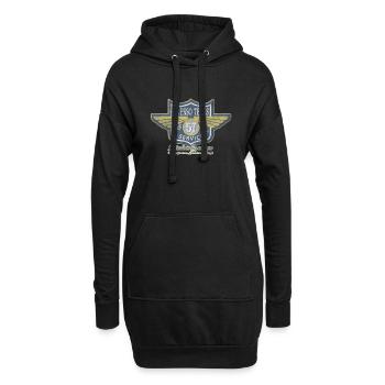 El Paso Texas Oil Service - Hoodie-Kleid - Schwarz - Vorne