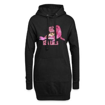Ocean Sublimation - Hoodie Dress - black - Front