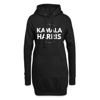 Kamala Harris for pre| Kamala Harris i'm speaking - Hoodie-Kleid - Schwarz - Vorne