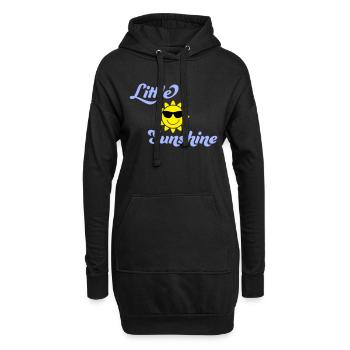 Little Sunshine - Hoodie-Kleid - Schwarz - Vorne