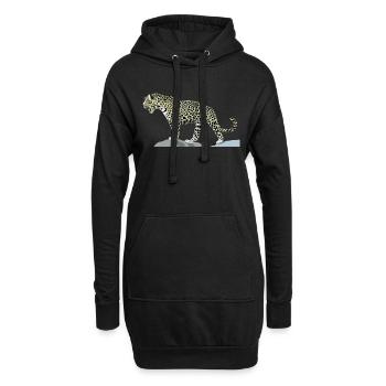 jaguar - Hoodie-Kleid - Schwarz - Vorne