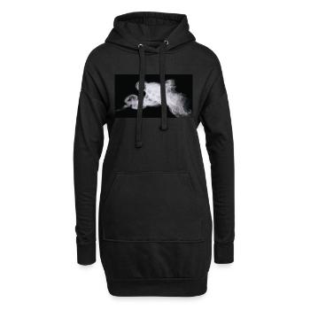 Nocturnal/Lost [Fourth] - Hoodie Dress - black - Front