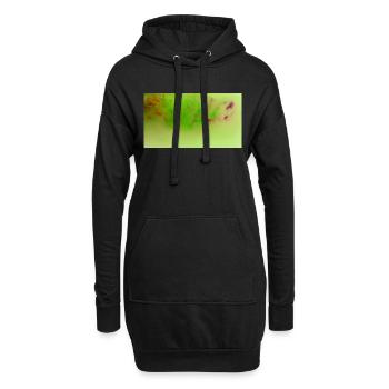 Neon Art 58 - Hoodie-Kleid - Schwarz - Vorne