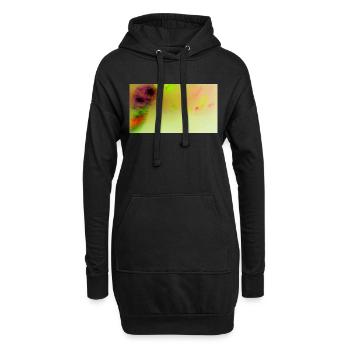 Néon Art 60 - Sweat-shirt à capuche long Femme - noir - Devant