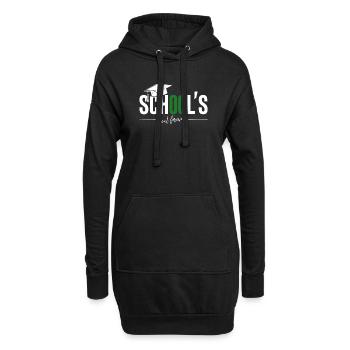 Schulabschluss Abschlussfeier School`s Out Forever - Hoodie-Kleid - Schwarz - Vorne