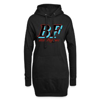 Bullen kämpfer - Hoodie-Kleid - Schwarz - Vorne