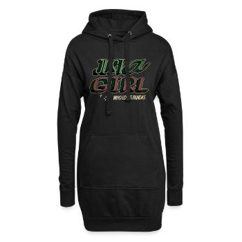Happy Gift Idea Awesome Coati Bday Animal - Sweat-shirt à capuche long Femme - noir - Devant