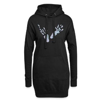 Toast - Hoodie-Kleid - Schwarz - Vorne