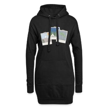 Bilder Trio - Hoodie-Kleid - Schwarz - Vorne