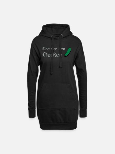 Eine von den Gurken 2 - Hoodie-Kleid - Schwarz