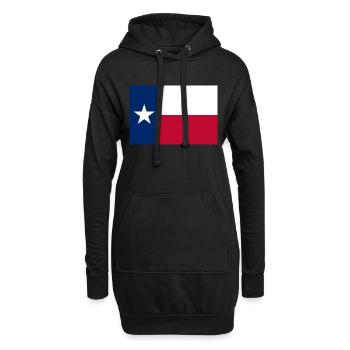 Texas - Sweat-shirt à capuche long Femme - noir - Devant