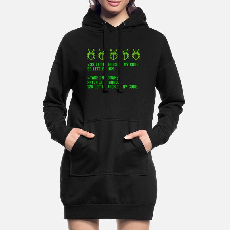 Debugging Programmieren Programmier-Joke Hoodie-Kleid