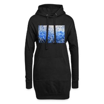 75Sentitoks - Hoodie-Kleid - Schwarz - Vorne