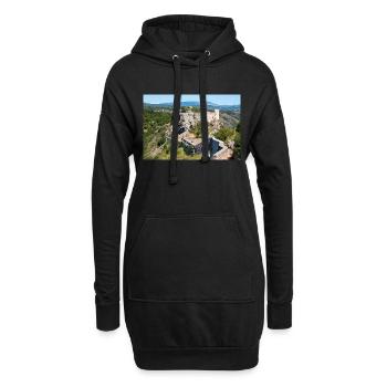 Festung Knin (Kninska tvrđava) Kroatien - Hoodie-Kleid - Schwarz - Vorne