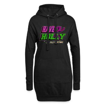 gift idea under the tree statement fairy tail - Hoodie-Kleid - Schwarz - Vorne