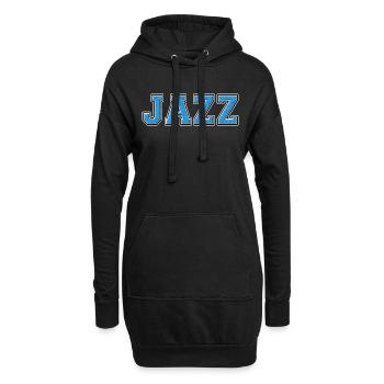 JAZZ - Hoodie-Kleid - Schwarz - Vorne