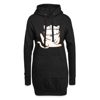 VR Chat - Réalité virtuelle - Sweat-shirt à capuche long Femme - noir - Devant
