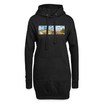 Die Mauer von Oštrica (Bedem Grebastica) Kroatien - Hoodie-Kleid - Schwarz - Vorne