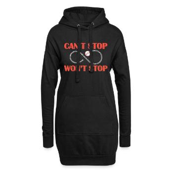 Can t Stop Won t Stop Pi Day Math Geek T shirt - Hoodie-Kleid - Schwarz - Vorne