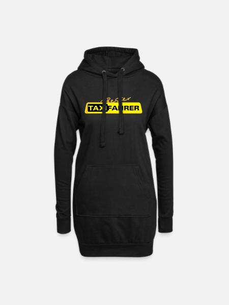 Bester Taxifahrer 1 - Hoodie-Kleid - Schwarz