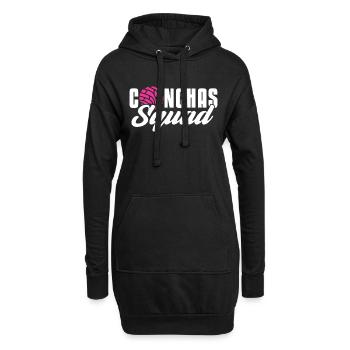 conchas squad Design pour un passionné de mexicain - Sweat-shirt à capuche long Femme - noir - Devant