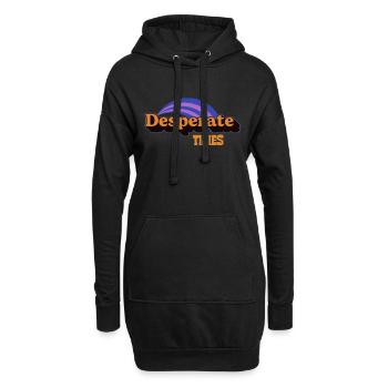 Extraordinary Jen Desperate Times - Sweat-shirt à capuche long Femme - noir - Devant