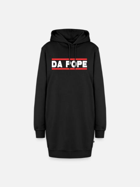 Da pope - Hoodie-Kleid - Schwarz