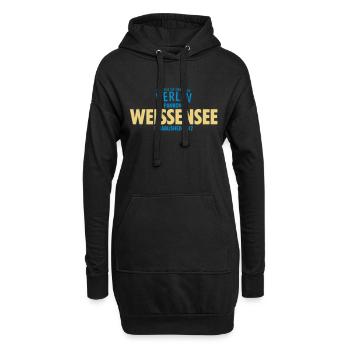 Capitol de l'Allemagne Berlin - Weissensee - Sweat-shirt à capuche long Femme - noir - Devant