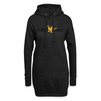 Child-Of-God - Hoodie-Kleid - Schwarz - Vorne