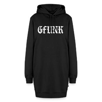 G Funk G-Funk Rap Hip-Hop Hip Hop - Hoodie-Kleid - Schwarz - Vorne