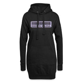 made-in-solihul - Hoodie-Kleid - Schwarz - Vorne