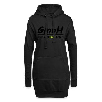 gmbh - Hoodie-Kleid - Schwarz - Vorne