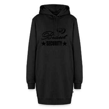 Junggesellinnenabschied - Hoodie-Kleid - Schwarz - Vorne - AI Model Female 172 light (172cm)