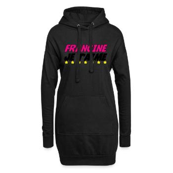 SCHWESTER, ICH LIEBE DICH - Hoodie-Kleid - Schwarz - Vorne