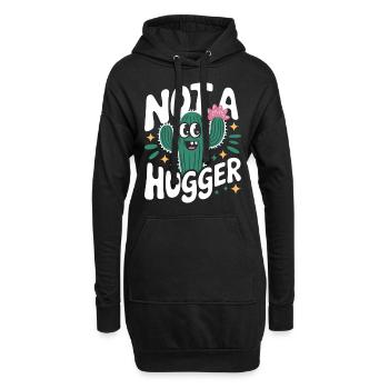 Cactus Cactus Plante du désert - Sweat-shirt à capuche long Femme - noir - Devant