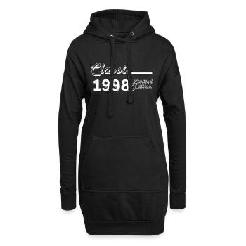 Classic 1998 édition limitée - Sweat-shirt à capuche long Femme - noir - Devant
