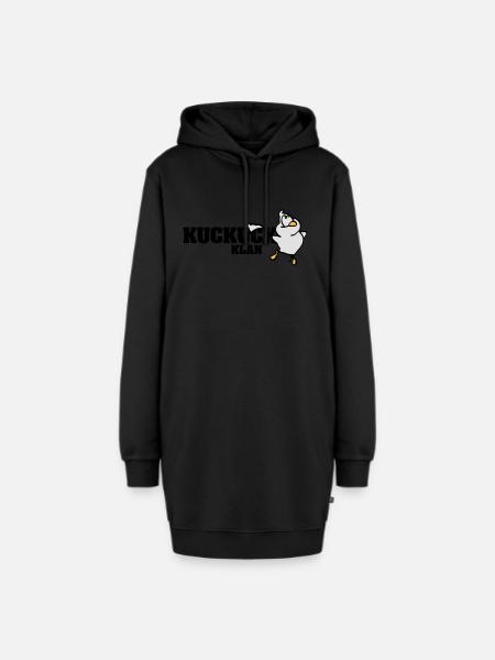 Kuckuck Klan - Hoodie-Kleid - Schwarz