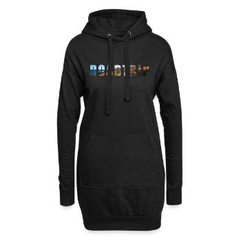 ROADTRIP - Hoodie-Kleid - Schwarz - Vorne