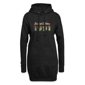 33e anniversaire Édition limitée SCR 1991 - Sweat-shirt à capuche long Femme - noir - Devant