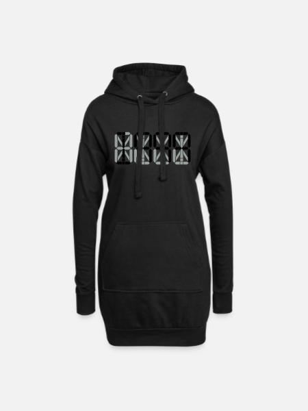 1999 - Hoodie Dress - black