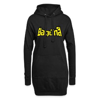 Muay Thai Champion 2 - Hoodie-Kleid - Schwarz - Vorne