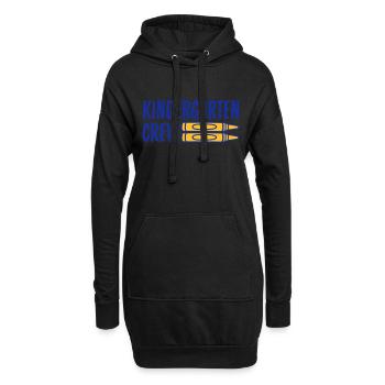 Équipe de crayon de l’équipe de la maternelle - Sweat-shirt à capuche long Femme - noir - Devant