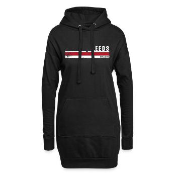 Leeds - Angleterre Proud Heritage Souvenir pour le Royaume-Uni - Sweat-shirt à capuche long Femme - noir - Devant