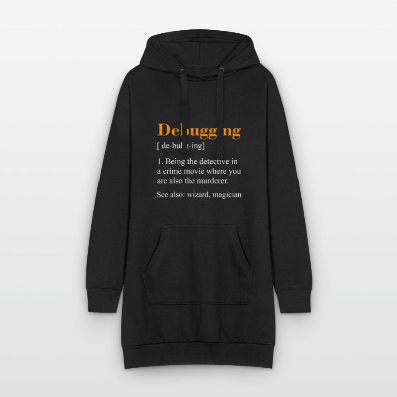 Debugging see also wizard magician gift nerd Hoodie Dress