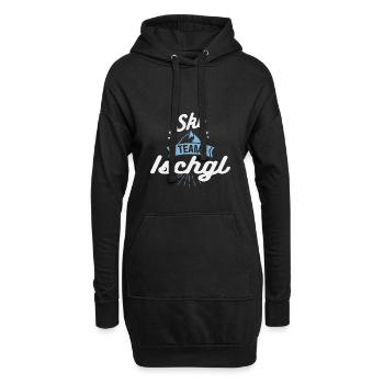 Apres Ski Team Ischgl - Hoodie-Kleid - Schwarz - Vorne